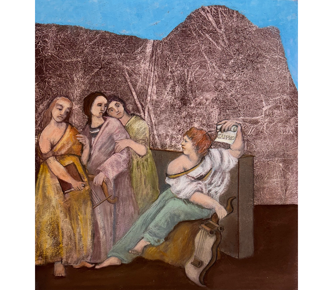 "Artists (from the Parnassus by Raphael)" - Marilyn Frasca